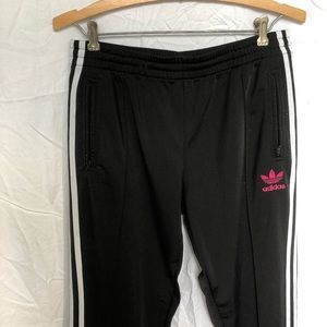 Adidas Joggers Pink Logo 3 Striped